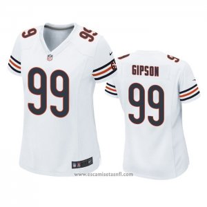 Camiseta NFL Game Mujer Chicago Bears Trevis Gipson Blanco