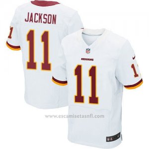 Camiseta Washington Redskins Jackson Blanco Nike Elite NFL Hombre