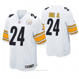 Camiseta NFL Game Hombre Pittsburgh Steelers Benny Snell Jr. Blanco