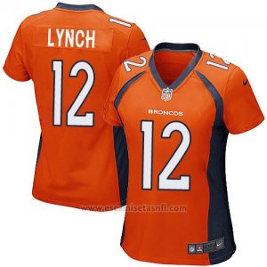 Camiseta Denver Broncos Caldwell Naranja Nike Game NFL Mujer