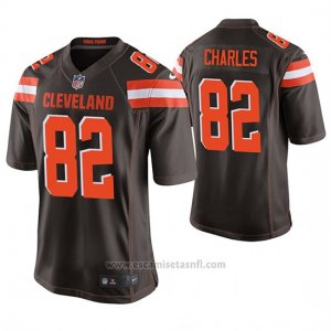 Camiseta NFL Game Hombre Cleveland Browns Orson Charles Marron