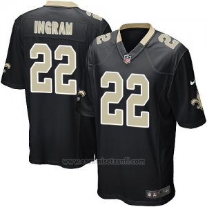 Camiseta New Orleans Saints Ingram Negro Nike Game NFL Hombre