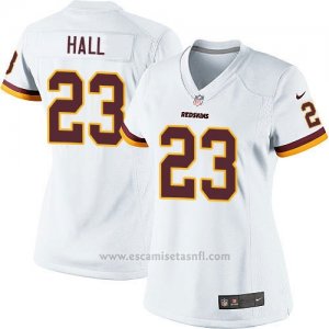 Camiseta Washington Redskins Hall Blanco Nike Game NFL Mujer
