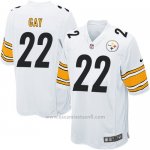 Camiseta Pittsburgh Steelers Gay Blanco Nike Game NFL Nino