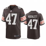 Camiseta NFL Game Cleveland Browns Charley Hughlett 2020 Marron