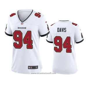 Camiseta NFL Game Mujer Tampa Bay Buccaneers Khalil Davis Blanco