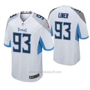 Camiseta NFL Game Hombre Tennessee Titans Dee Liner Blanco