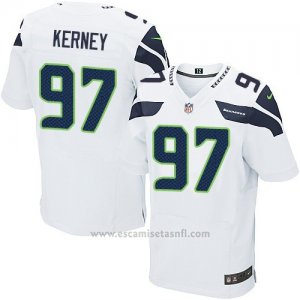 Camiseta Seattle Seahawks Kerney Blanco Nike Elite NFL Hombre