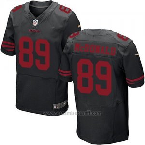 Camiseta San Francisco 49ers Mcdonald Negro Nike Elite NFL Hombre