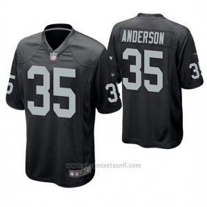 Camiseta NFL Game Hombre Oakland Raiders C.j. Anderson Negro