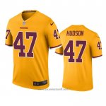 Camiseta NFL Legend Washington Redskins Khaleke Hudson Oro Color Rush