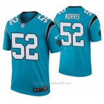 Camiseta NFL Legend Hombre Carolina Panthers Jared Norris Azul Color Rush