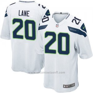 Camiseta Seattle Seahawks Lane Blanco Nike Game NFL Hombre