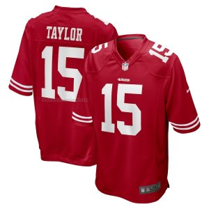 Camiseta NFL Game San Francisco 49ers Trent Taylor Rojo