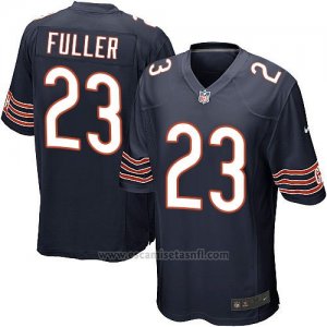 Camiseta Chicago Bears Fuller Blanco Negro Nike Game NFL Hombre
