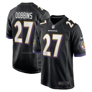 Camiseta NFL Game Baltimore Ravens J.k Dobbins Negro