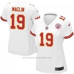 Camiseta Kansas City Chiefs Maclin Blanco Nike Game NFL Mujer