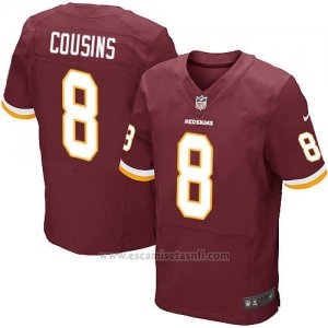 Camiseta Washington Redskins Cousins Rojo Nike Elite NFL Hombre