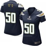 Camiseta San Diego Chargers Teo Negro Nike Game NFL Mujer