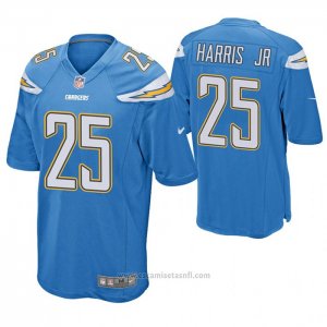 Camiseta NFL Game San Diego Chargers Chris Harris Jr Light Blue