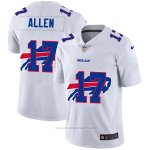 Camiseta NFL Limited Buffalo Bills Allen Logo Dual Overlap Blanco