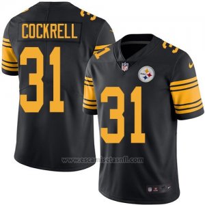 Camiseta Pittsburgh Steelers Cockrell Negro Nike Legend NFL Hombre