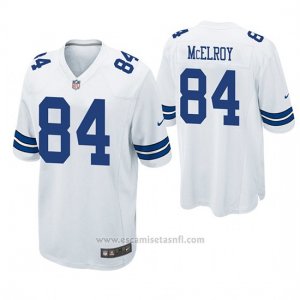 Camiseta NFL Game Hombre Dallas Cowboys Codey Mcelroy Blanco