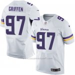 Camiseta Minnesota Vikings Griffen Blanco Nike Elite NFL Hombre
