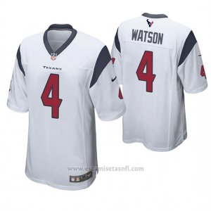 Camiseta NFL Game Hombre Houston Texans Deshaun Watson Blanco