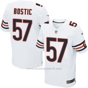Camiseta Chicago Bears Bostic Blanco Nike Elite NFL Hombre