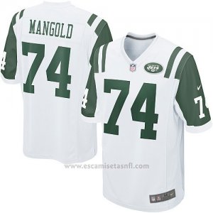 Camiseta New York Jets Mangold Blanco Nike Game NFL Hombre