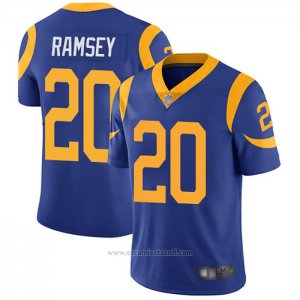 Camiseta NFL Game Los Angeles Rams 20 Jalen Ramsey Alternate Azul