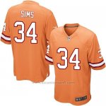 Camiseta Tampa Bay Buccaneers Sims Naranja Nike Game NFL Hombre