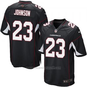 Camiseta Arizona Cardinals Johnson Negro Nike Game NFL Nino2