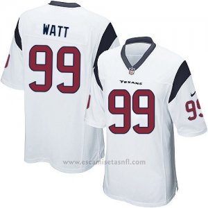 Camiseta Houston Texans Watt Blanco Nike Game NFL Hombre