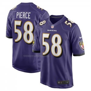 Camiseta NFL Game Baltimore Ravens Michael Pierce Violeta