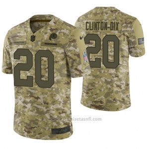 Camiseta NFL Limited Hombre Washington Redskins Ha Ha Clinton-Dix Camuflaje 2018 Salute To Service