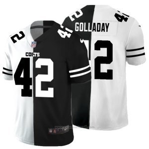 Camiseta NFL Limited Indianapolis Colts Clark White Black Split