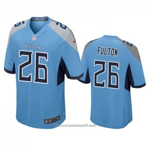 Camiseta NFL Game Tennessee Titans Kristian Fulton Azul
