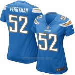Camiseta San Diego Chargers Perryman Azul Nike Game NFL Mujer