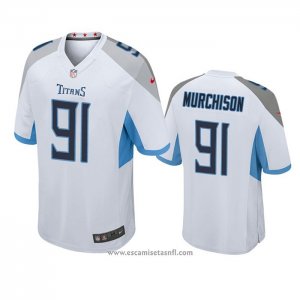 Camiseta NFL Game Tennessee Titans Larrell Murchison Blanco