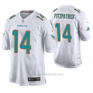 Camiseta NFL Game Hombre Miami Dolphins Ryan Fitzpatrick Blanco