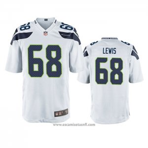 Camiseta NFL Game Seattle Seahawks Damien Lewis Blanco