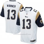 Camiseta Los Angeles Rams Warner Blanco Nike Game NFL Hombre