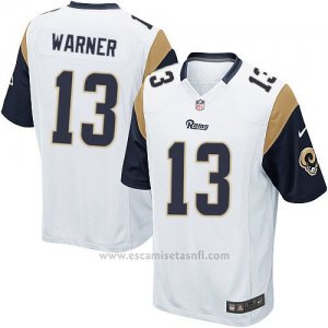 Camiseta Los Angeles Rams Warner Blanco Nike Game NFL Hombre