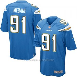 Camiseta San Diego Chargers Mebane Azul Nike Game NFL Nino