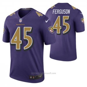 Camiseta NFL Legend Baltimore Ravens Jaylon Ferguson Color Rush Violeta