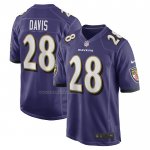 Camiseta NFL Game Baltimore Ravens Mike Davis Violeta