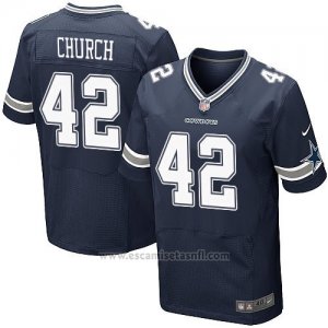 Camiseta Dallas Cowboys Church Profundo Azul Nike Elite NFL Hombre