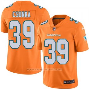 Camiseta Miami Dolphins Csonka Naranja Nike Legend NFL Hombre
